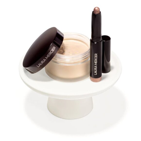 Laura Mercier Set: Translucent Loose Setting Powder and Caviar Eyeshadow Stick - Picture 16 of 16